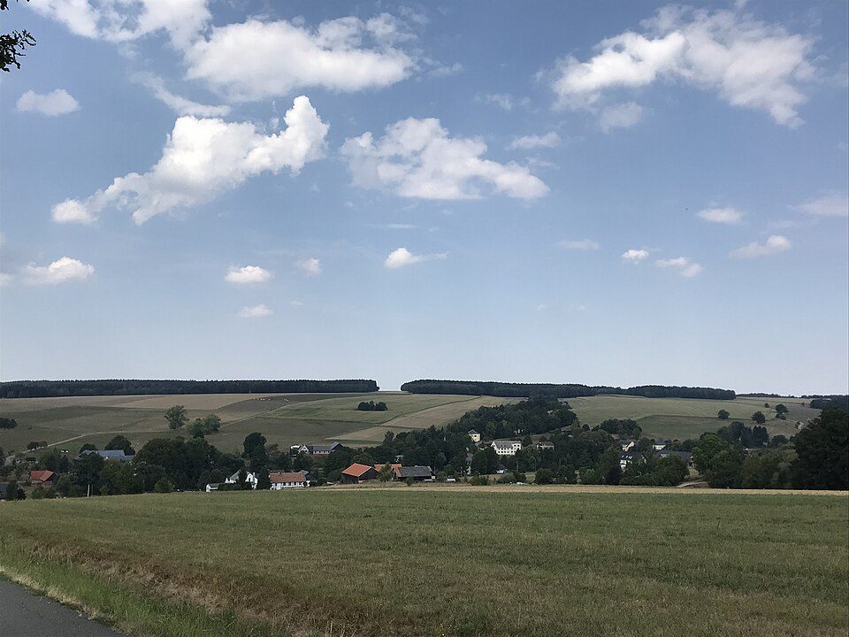 Wanderweg gelber Balken (unvollstÀndig)