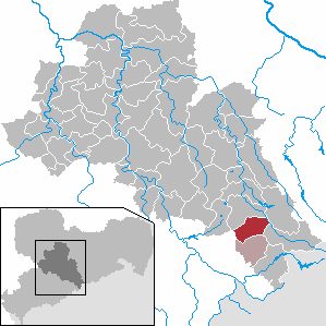 Grüner Balken Raum Sayda, Dorfchemnitz, Heidersdorf, Dittersbach