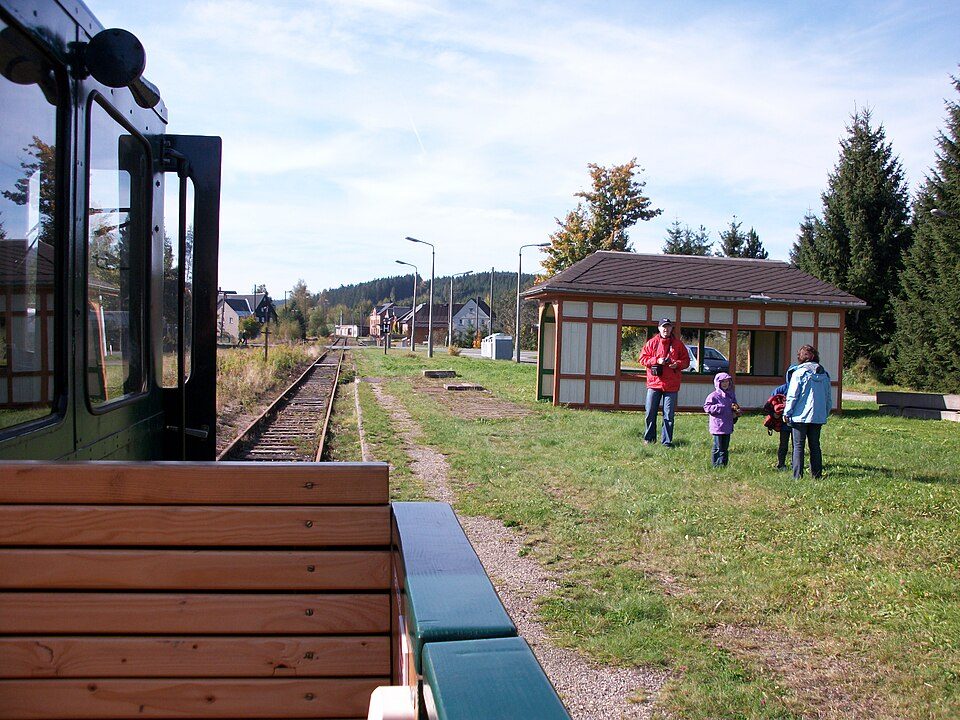 Grüne Markierung
