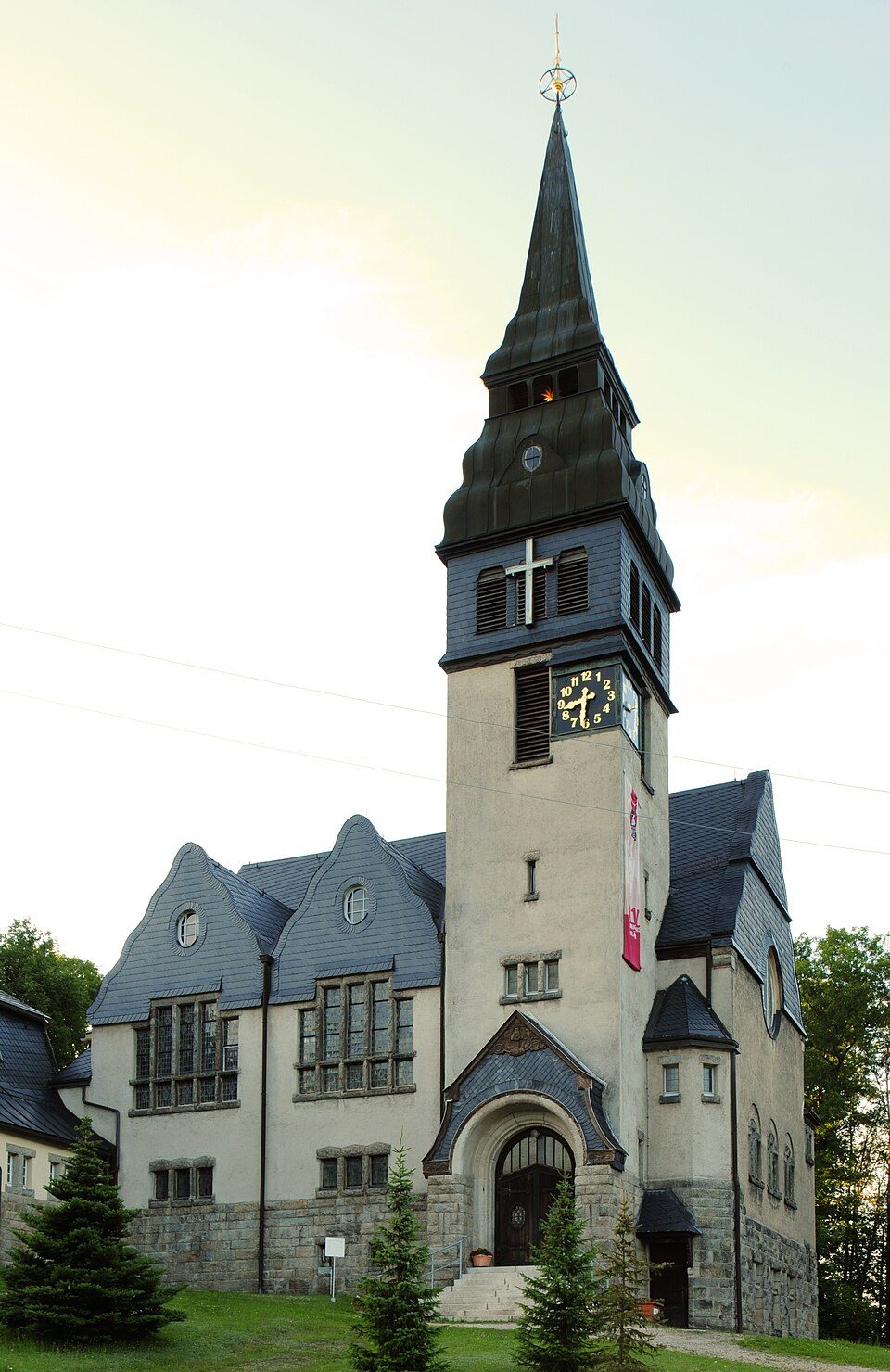 gelbe Markierung