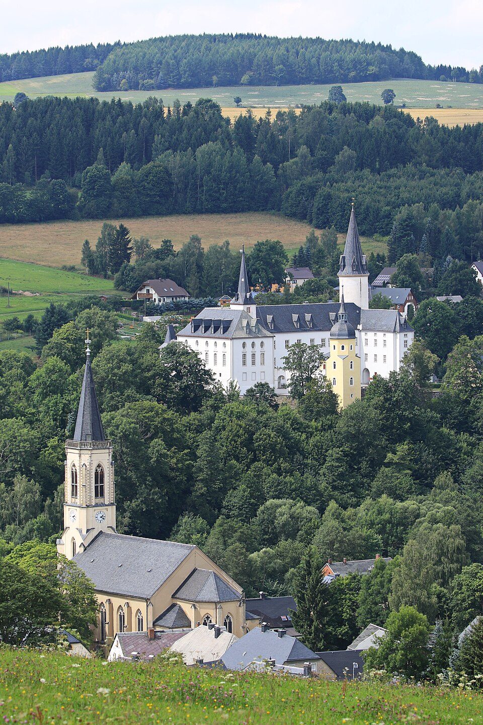 Ww Herrenweg bei Bad Einsiedel - Kneippbecken Rauschenbach