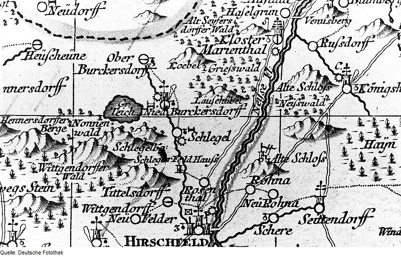 Schlegel - Klosterwald (gelber Strich)