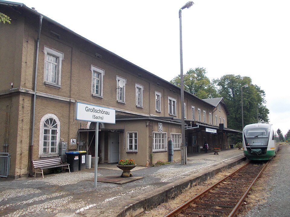 Großschönau - Lausche (grüner Strich)