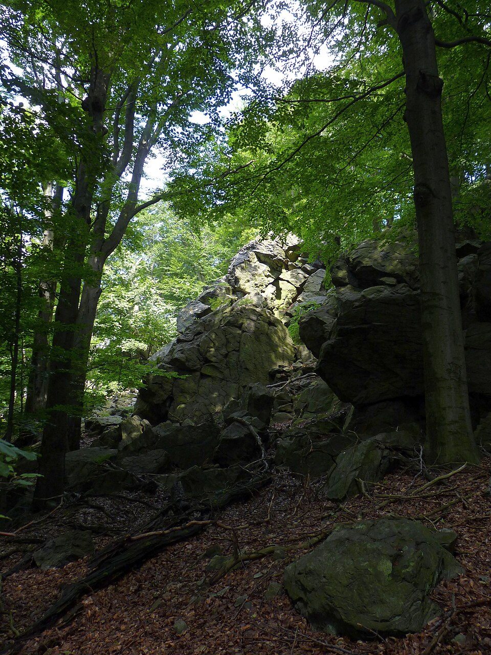 Gelber Strich