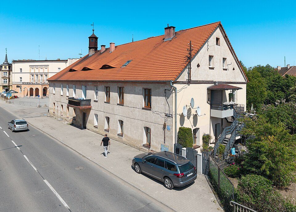 parkowy niebieski