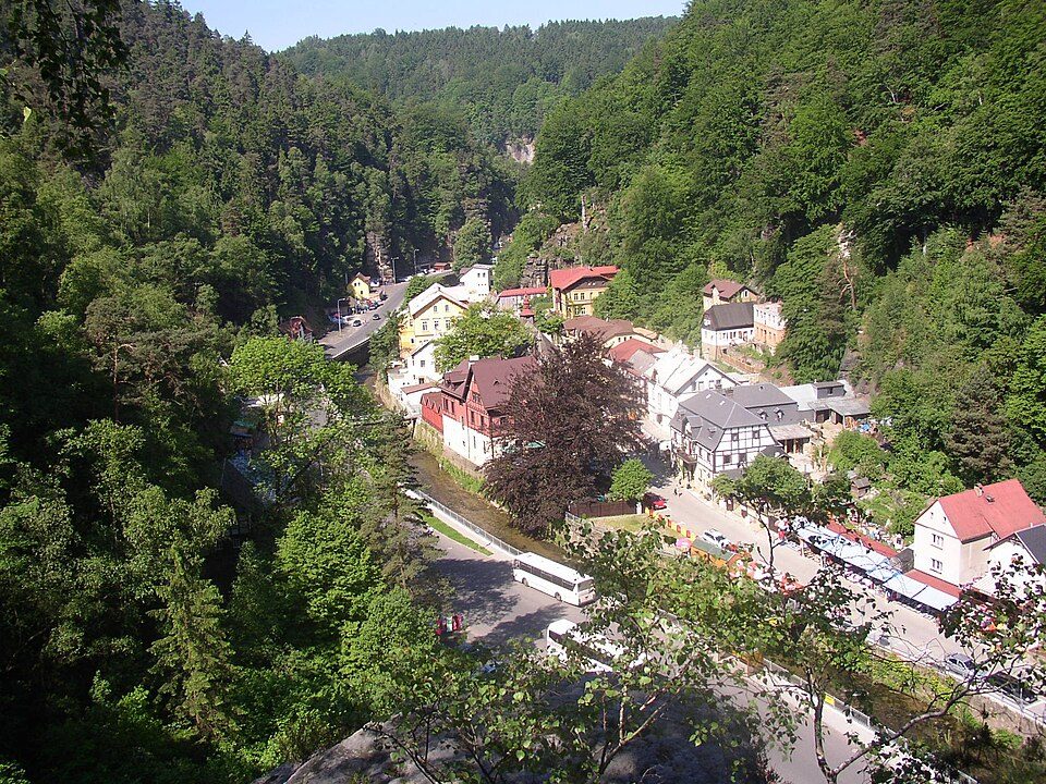 Odbočka k vrcholu (vyhlídce)