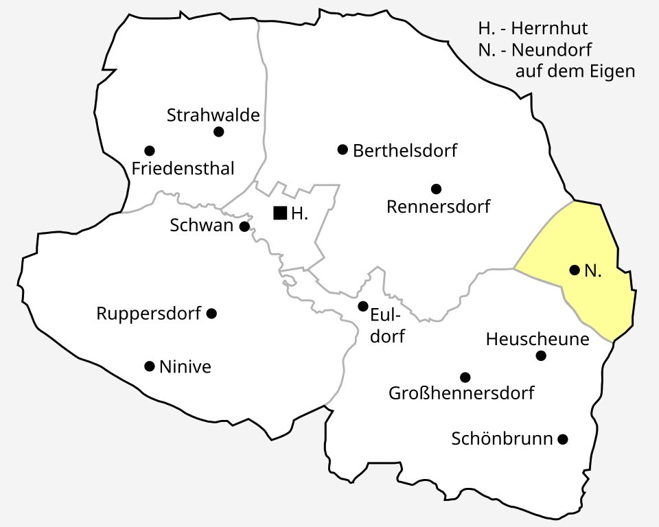 Kottmar - Ostritz (gelber Strich)