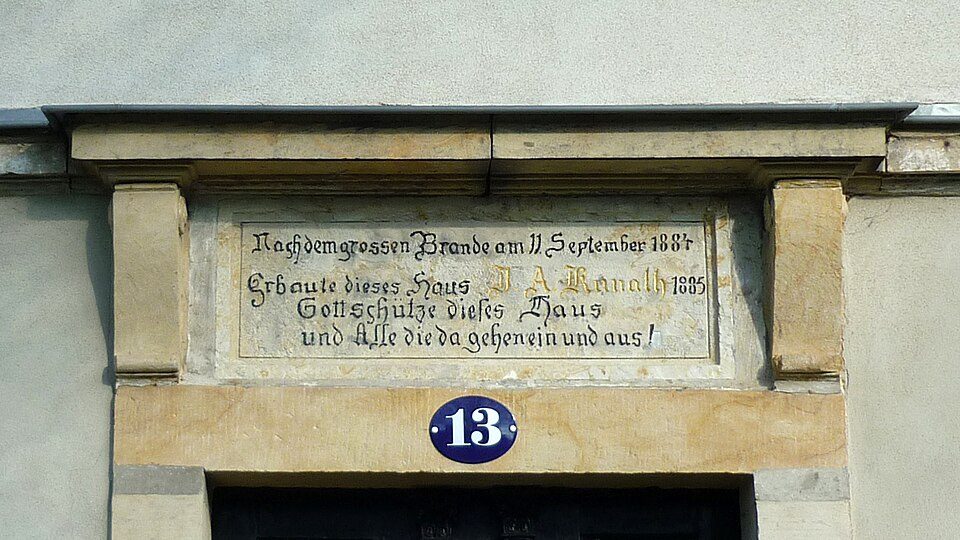 Gelber Strich