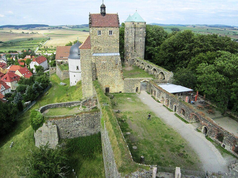 Blaues Dreieck