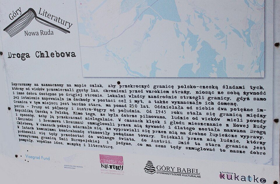 Trasa świętojańska - miejska trasa turystyczna biało-zielona