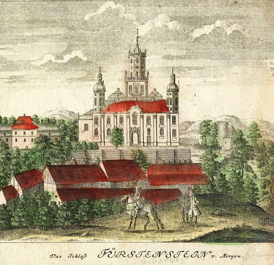Lubiechów, Palmiarnia - Wałbrzych, Podzamcze