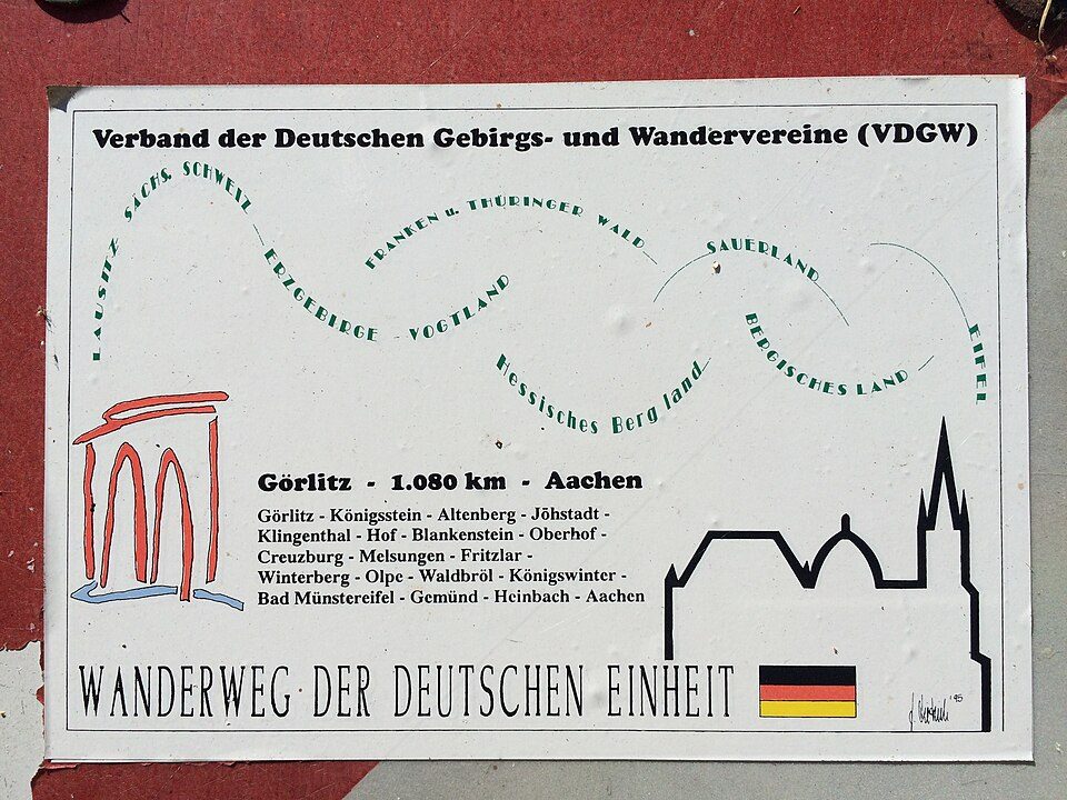 Wanderweg der Deutschen Einheit Seiffen - Fichtelberg
